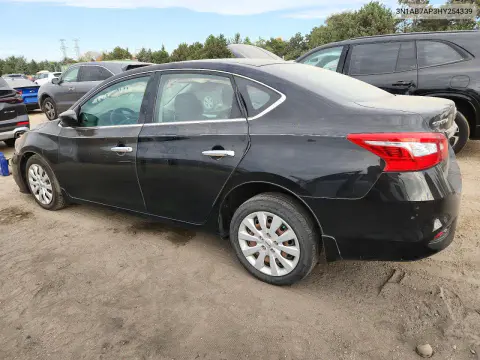 2017 Nissan Sentra S VIN 3N1AB7AP3HY254339 фото 2