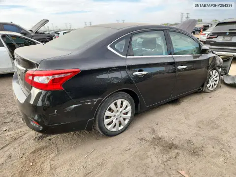 2017 Nissan Sentra S VIN 3N1AB7AP3HY254339 фото 3