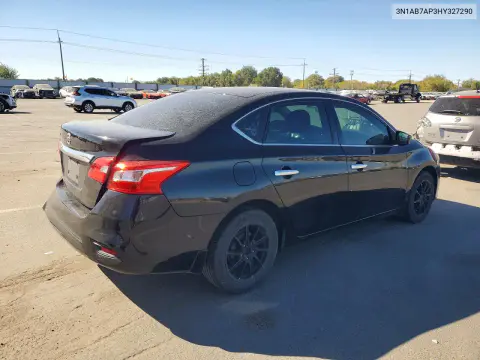 2017 Nissan Sentra S VIN 3N1AB7AP3HY327290 фото 3