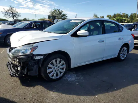 3N1AB7AP9JY260071 — 2018 Nissan Sentra, Передняя часть (Front End), фото до ремонта