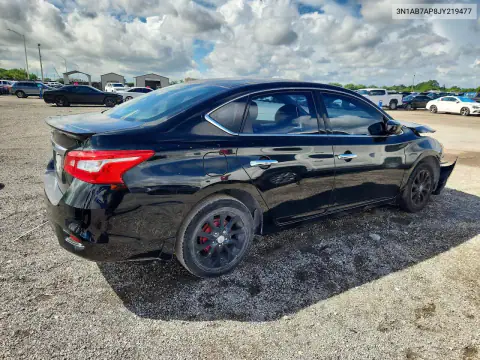3N1AB7AP8JY219477 — 2018 Nissan Sentra, фото 3 с аукциона Copart 14.10.2026, Передняя часть