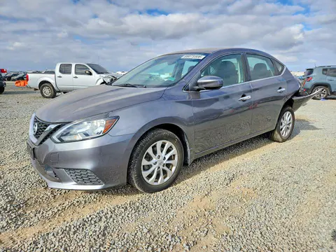 3N1AB7AP0JY253087 — 2018 Nissan Sentra, Задняя часть (Rear End), фото до ремонта