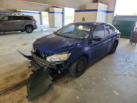 3N1AB7AP6JY325992 — 2018 Nissan Sentra, Передняя часть (Front End), фото до ремонта