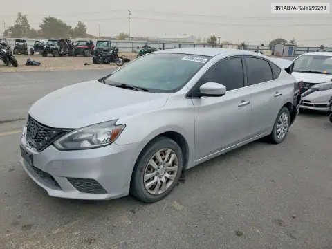 2018 Nissan Sentra S VIN 3N1AB7AP2JY299293 фото 1