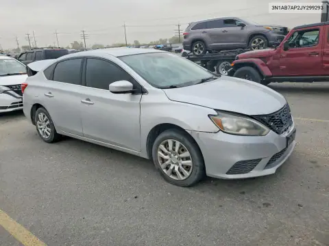 2018 Nissan Sentra S VIN 3N1AB7AP2JY299293 фото 4