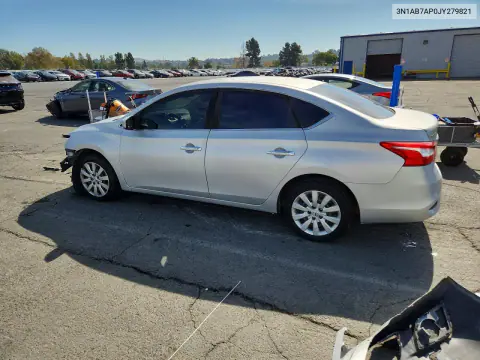 2018 Nissan Sentra S VIN 3N1AB7AP0JY279821 фото 2