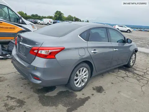 2018 Nissan Sentra Sv VIN 3N1AB7APXJY258992 фото 3