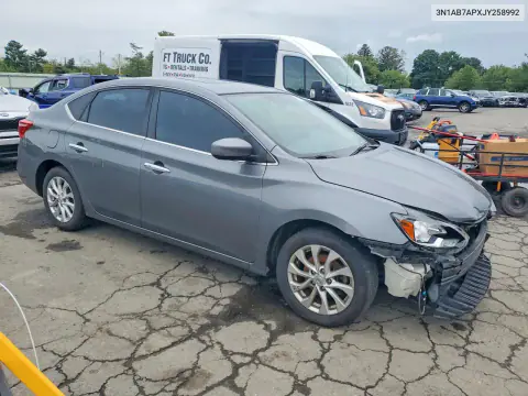 2018 Nissan Sentra Sv VIN 3N1AB7APXJY258992 фото 4