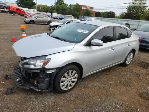 2018 Nissan Sentra S VIN 3N1AB7AP0JY281410 фото 1