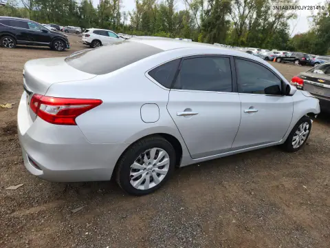2018 Nissan Sentra S VIN 3N1AB7AP0JY281410 фото 3