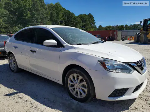 2018 Nissan Sentra Sv VIN 3N1AB7AP1JL648134 фото 4