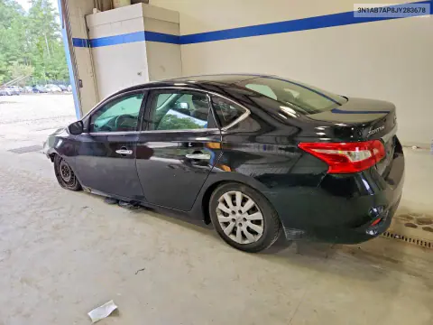 2018 Nissan Sentra S VIN 3N1AB7AP8JY283678 фото 2