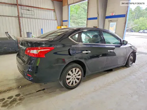 2018 Nissan Sentra S VIN 3N1AB7AP8JY283678 фото 3