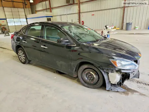 2018 Nissan Sentra S VIN 3N1AB7AP8JY283678 фото 4