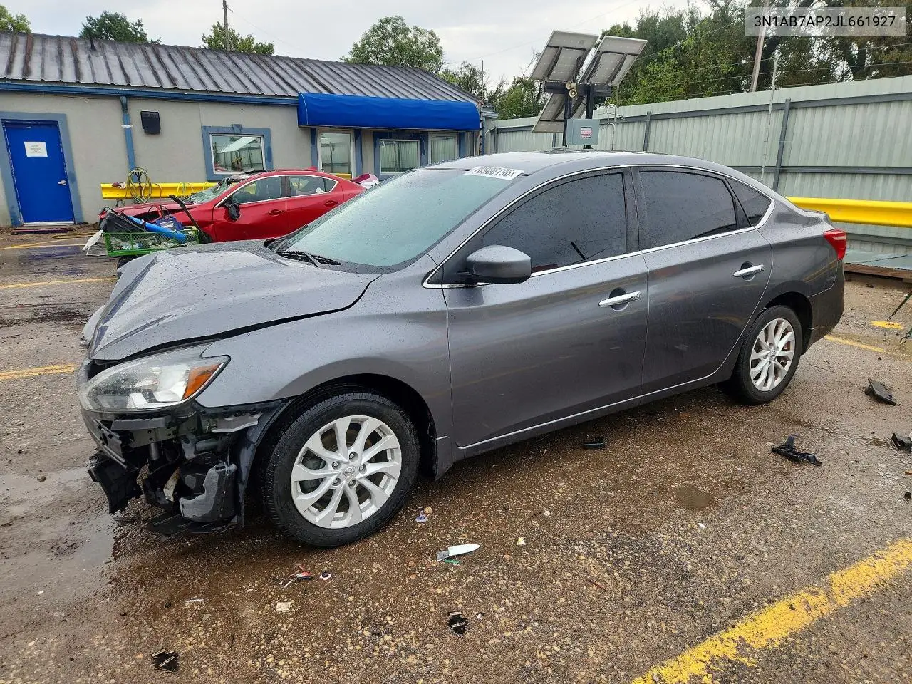 2018 Nissan Sentra Sv VIN 3N1AB7AP2JL661927 фото 1