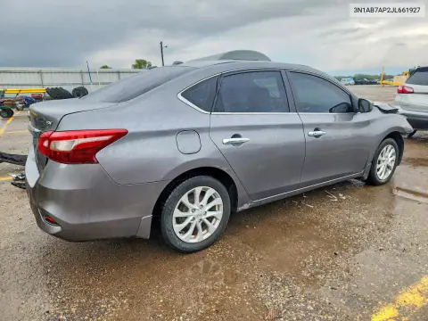 2018 Nissan Sentra Sv VIN 3N1AB7AP2JL661927 фото 3