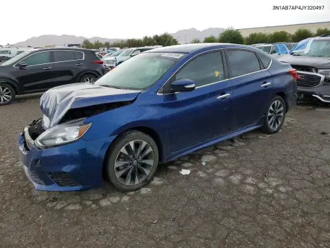 2018 Nissan Sentra Sr VIN 3N1AB7AP4JY320497 фото 1