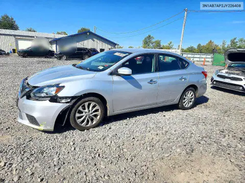 2018 Nissan Sentra Sv VIN 3N1AB7AP2JY226408 фото 1