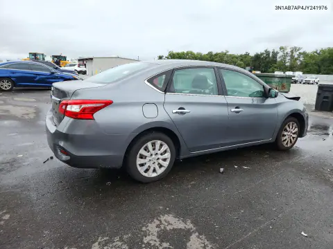 2018 Nissan Sentra S VIN 3N1AB7AP4JY241976 фото 3