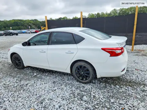 2018 Nissan Sentra S VIN 3N1AB7AP3JY327196 фото 2