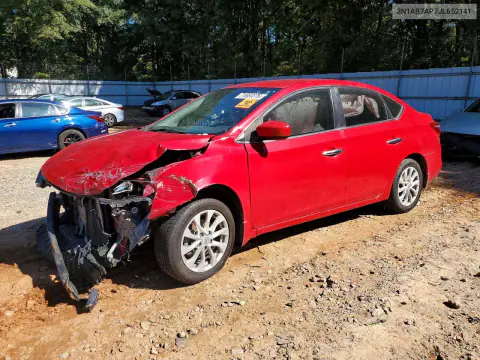 2018 Nissan Sentra Sv VIN 3N1AB7AP7JL652141 фото 1
