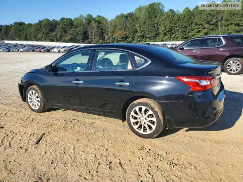 2018 Nissan Sentra Sv VIN 3N1AB7AP8JY311222 фото 2