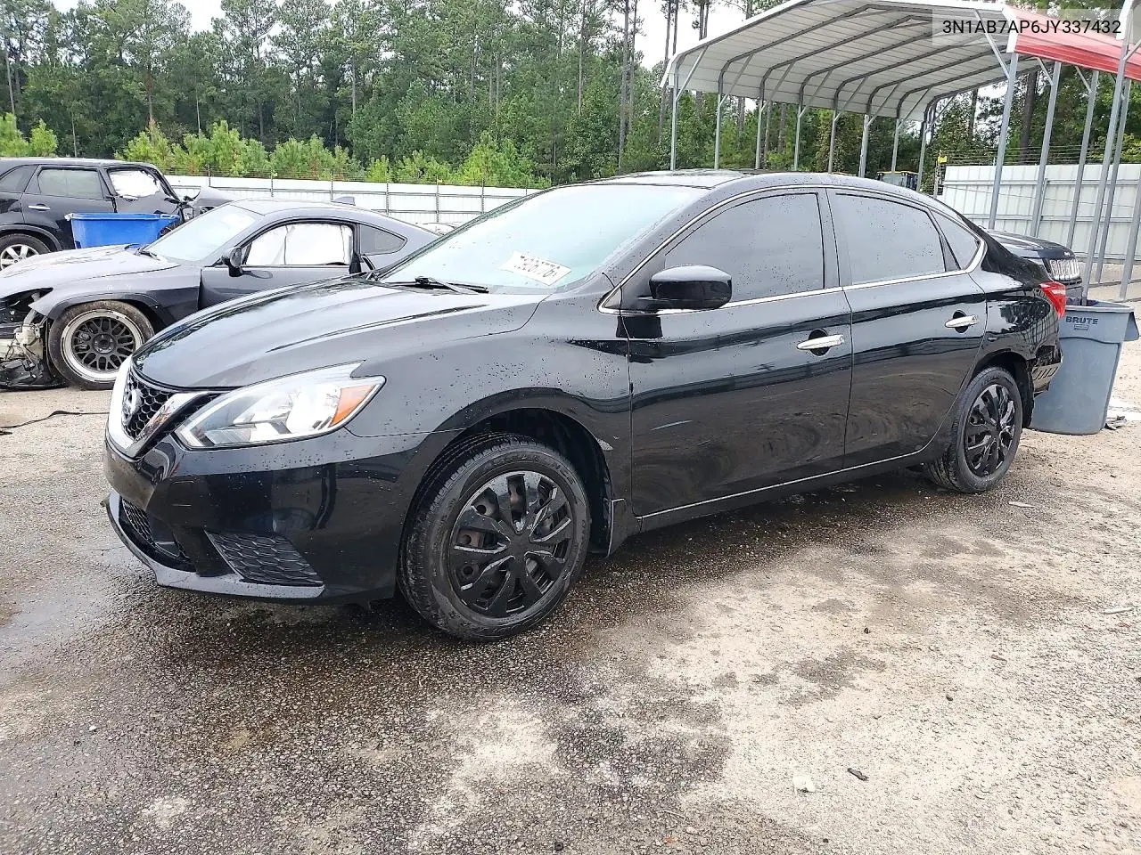 2018 Nissan Sentra S VIN 3N1AB7AP6JY337432 фото 1