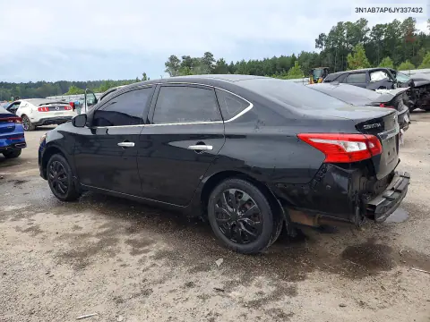 2018 Nissan Sentra S VIN 3N1AB7AP6JY337432 фото 2