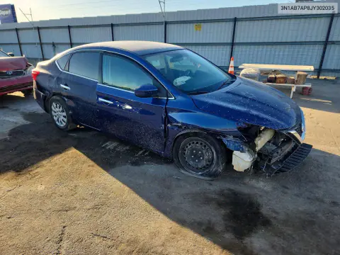 2018 Nissan Sentra S VIN 3N1AB7AP8JY302035 фото 4