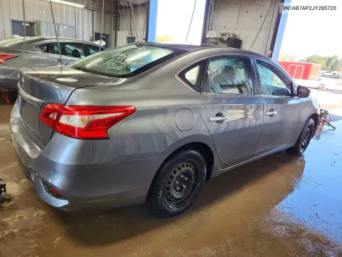 2018 Nissan Sentra S VIN 3N1AB7AP2JY285720 фото 3