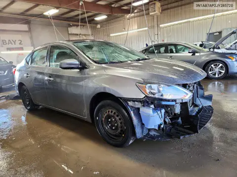 2018 Nissan Sentra S VIN 3N1AB7AP2JY285720 фото 4