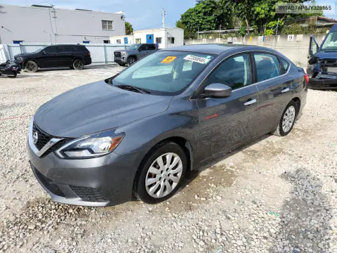 2018 Nissan Sentra S VIN 3N1AB7AP8JY328165 фото 1