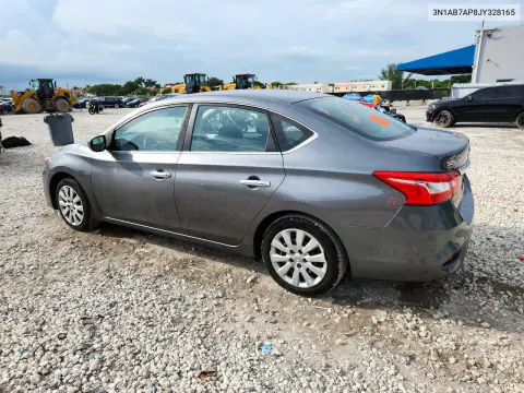 2018 Nissan Sentra S VIN 3N1AB7AP8JY328165 фото 2