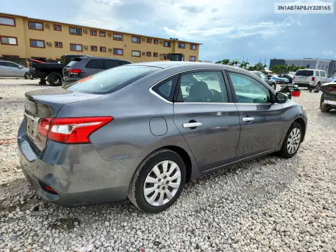 2018 Nissan Sentra S VIN 3N1AB7AP8JY328165 фото 3