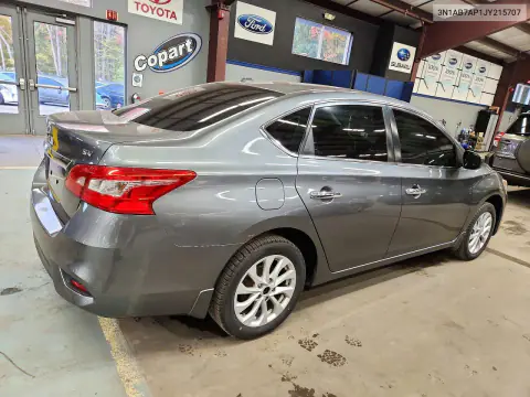 2018 Nissan Sentra Sv VIN 3N1AB7AP1JY215707 фото 3
