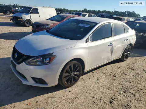 2018 Nissan Sentra Sr VIN 3N1AB7AP9JY323881 фото 1