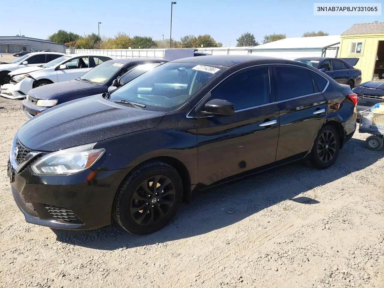 2018 Nissan Sentra S VIN 3N1AB7AP8JY331065 фото 1