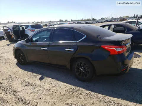 2018 Nissan Sentra S VIN 3N1AB7AP8JY331065 фото 2