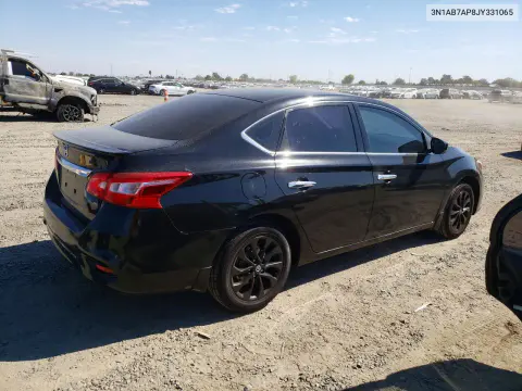2018 Nissan Sentra S VIN 3N1AB7AP8JY331065 фото 3