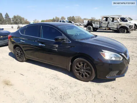 2018 Nissan Sentra S VIN 3N1AB7AP8JY331065 фото 4