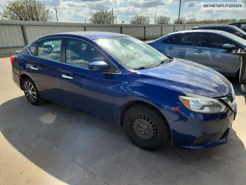 2018 Nissan Sentra S VIN 3N1AB7AP2JY325326 фото 4