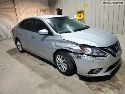3N1AB7AP2JY229308 — 2018 Nissan Sentra, фото 4 с аукциона Copart 22.10.2026, Передняя часть