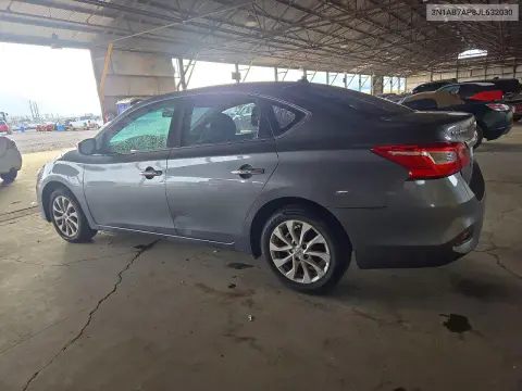 2018 Nissan Sentra Sv VIN 3N1AB7AP8JL632030 фото 2