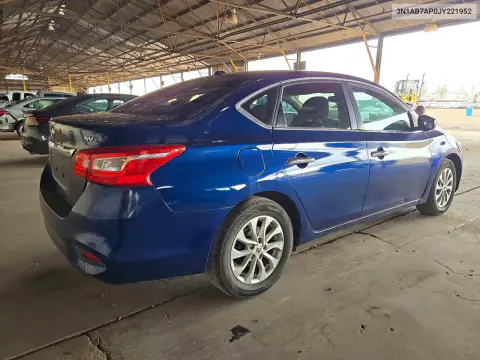 2018 Nissan Sentra Sv VIN 3N1AB7AP0JY221952 фото 3