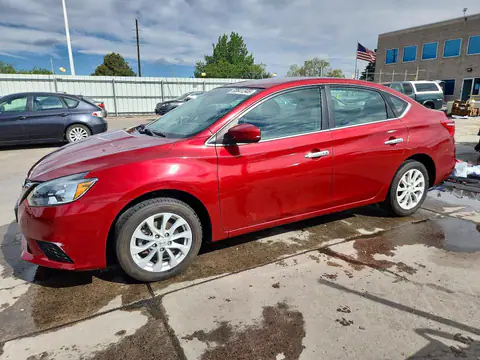 3N1AB7AP6KY249711 — 2019 Nissan Sentra, Боковая часть (Side), фото до ремонта