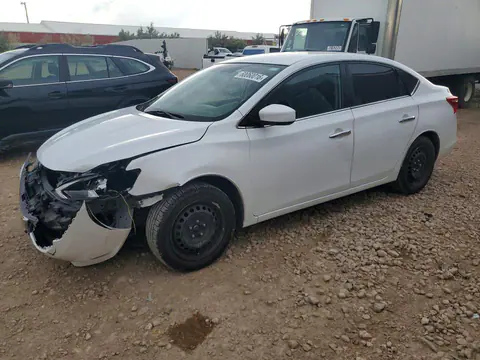 3N1AB7AP1KY372770 — 2019 Nissan Sentra, Передняя часть (Front End), фото до ремонта