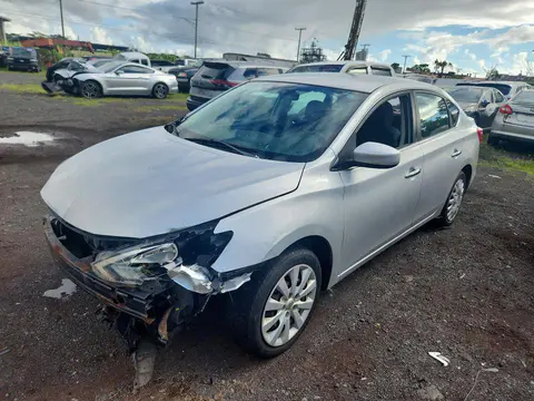 3N1AB7APXKY282386 — 2019 Nissan Sentra, Передняя часть (Front End), фото до ремонта