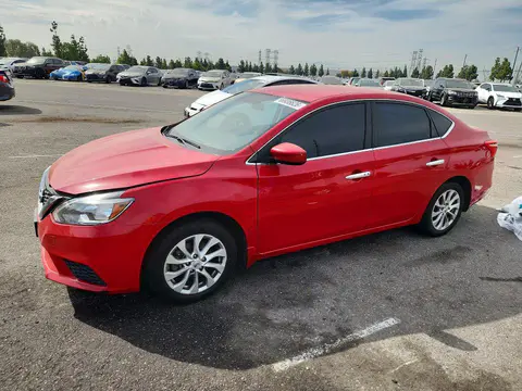3N1AB7AP5KL604249 — 2019 Nissan Sentra, Передняя часть (Front End), фото до ремонта