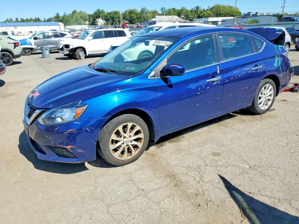 2019 NISSAN SENTRA VIN 3N1AB7AP4KY301370 фото 1