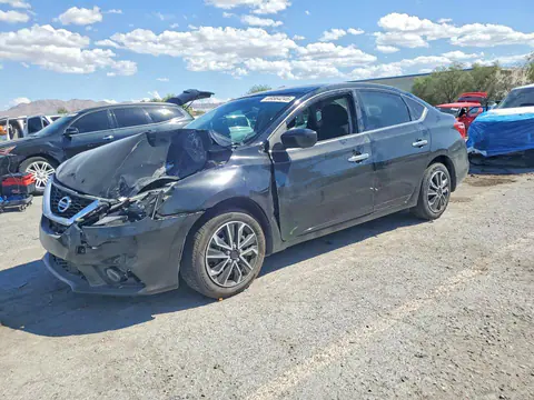 3N1AB7AP9KY348216 — 2019 Nissan Sentra, Передняя часть (Front End), фото до ремонта